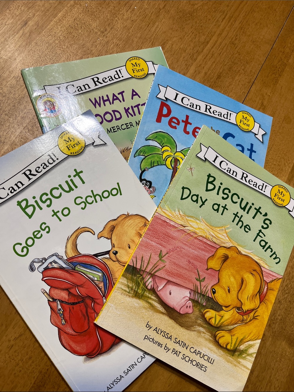 I Can Read! Children's Book Set - Biscuit & Peter Cat